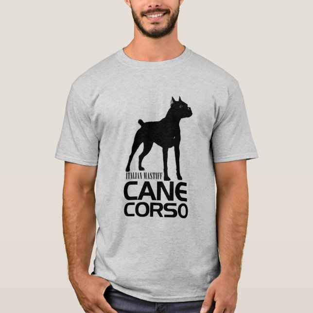 Camiseta Bastão Corso - Mastiff italiano (Frente)