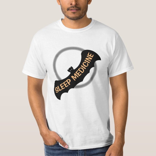 Camiseta BASTÃO da AVENTURA da MEDICINA do SONO por (Frente)