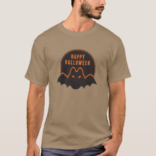 Camiseta Bastão feliz do vôo do Dia das Bruxas