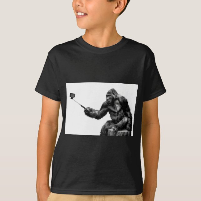 Camiseta bastão selfie (Frente)
