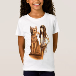 Camiseta Bastet, deusa do gato egípcio