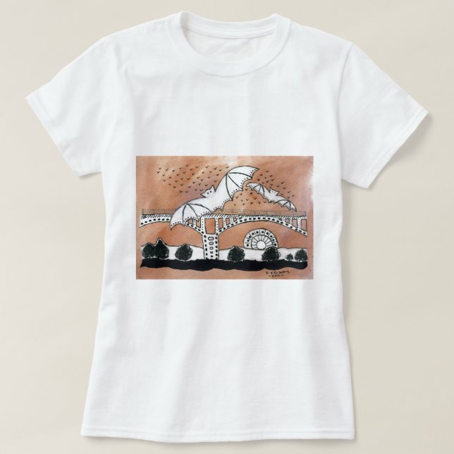 Camiseta Bastões da avenida do congresso (Frente do Design)
