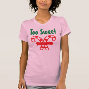 Camiseta Bastões de doces do Natal