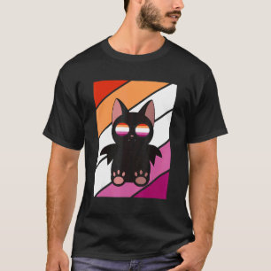 Camiseta Bat com Orgulho LGBTQ Bandeira LGBTQ Orgulho Orgul