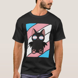 Camiseta Bat Com Sinalizador De Transgênero De Orgulho Lgbt