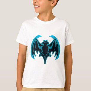 Camiseta Bat Cyan O MUSEUM Zazzle dá presentes