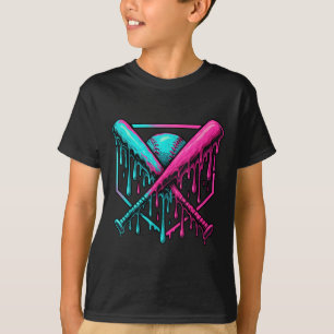 Camiseta Bat De Beisebol E