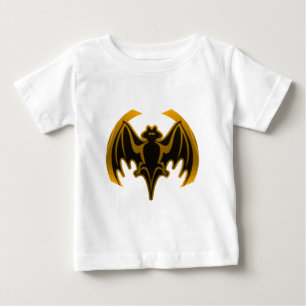 Camiseta Bat Dourado O MUSEUM Zazzle Dons
