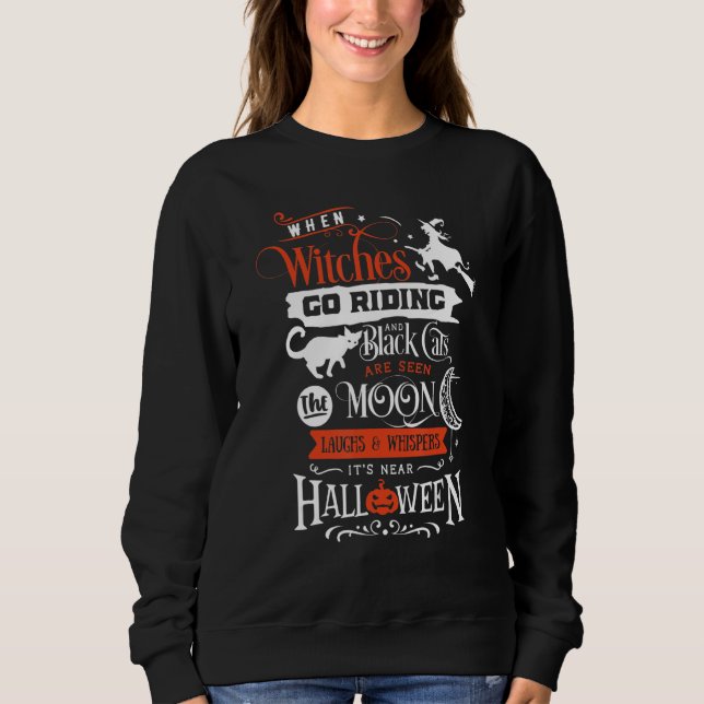 Camiseta Bat Halloween Costume Boo Witch Hat Laughter and W (Frente)