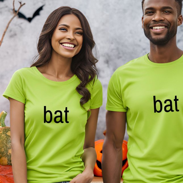 Camiseta Bat Halloween - Unisex Brat (Criador carregado)
