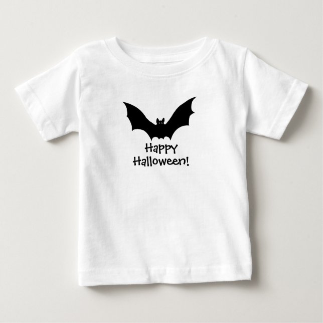 Camiseta Bat Happy Halloween Spooky (Frente)