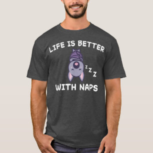 Camiseta Bat Nap Dormindo Pajama Nightvestido