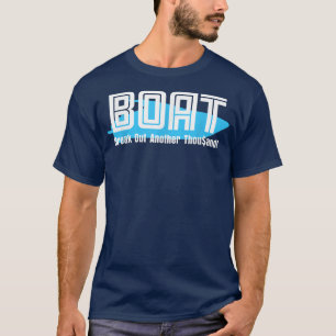 Camiseta BAT quebra mais mil para barcos