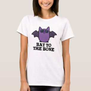 Camiseta Bat To Bone Cute Animal Pun