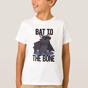 Camiseta Bat To Bone Cute Animal Pun