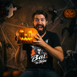 Camiseta Bat to Bone - Legal Feliz Dia das Bruxas