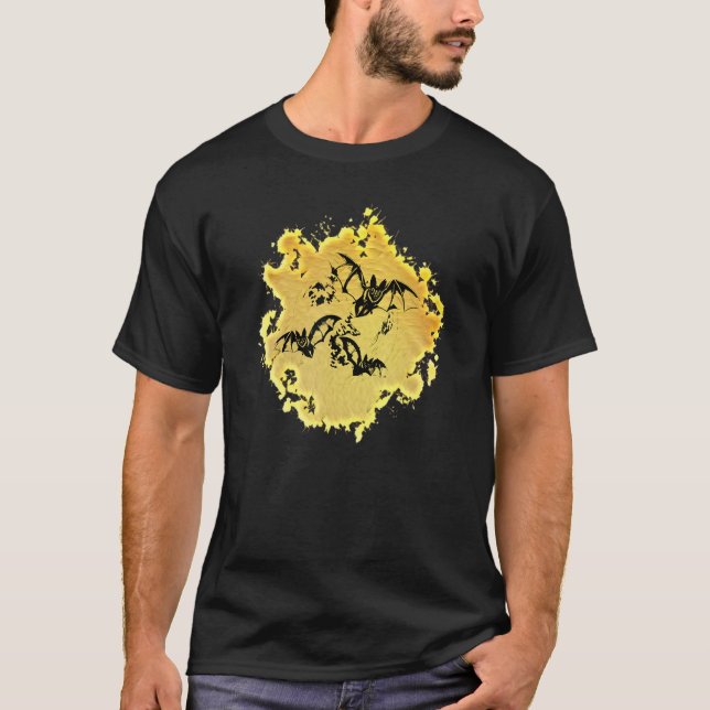 Camiseta Bat Vampire Halloween Bats (Frente)
