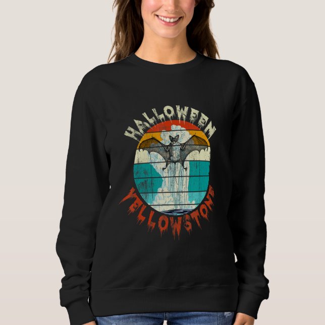 Camiseta Bat Yellowstone Halloween (Frente)