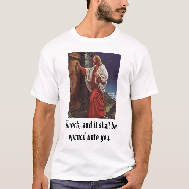 Camiseta bata, bata, e será aberto até você (Frente)