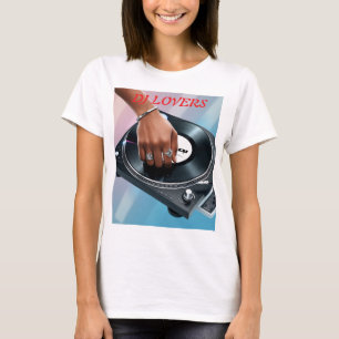 Camiseta 🎧 Bata: Mão DJ em Vibes Turntable 🎶 🔥