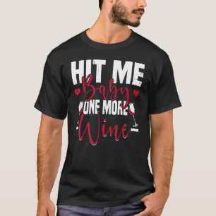 Camiseta Bata-Me Bebê Mais Vinho