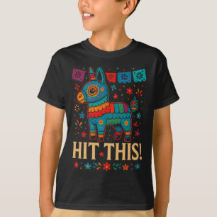 Camiseta Bata nesta divertida piñata cinco de maio festa me