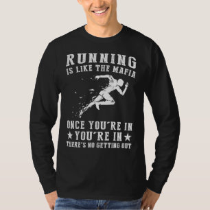 Camiseta Bata no chão, sem voltar! Funny Running M