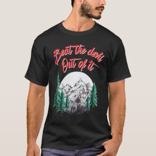 Camiseta Bata O Diabo Dele, Hippie Artist Painter T