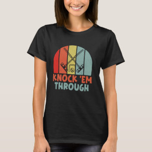 Camiseta Bata-Os Através Do Croquet