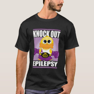 Camiseta Bata para fora a epilepsia