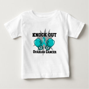 Camiseta Bata para fora o câncer de ovário