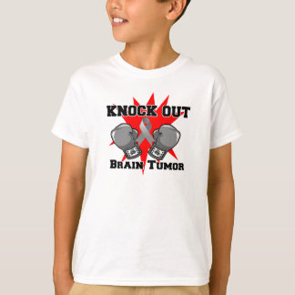 Camiseta Bata para fora o tumor cerebral