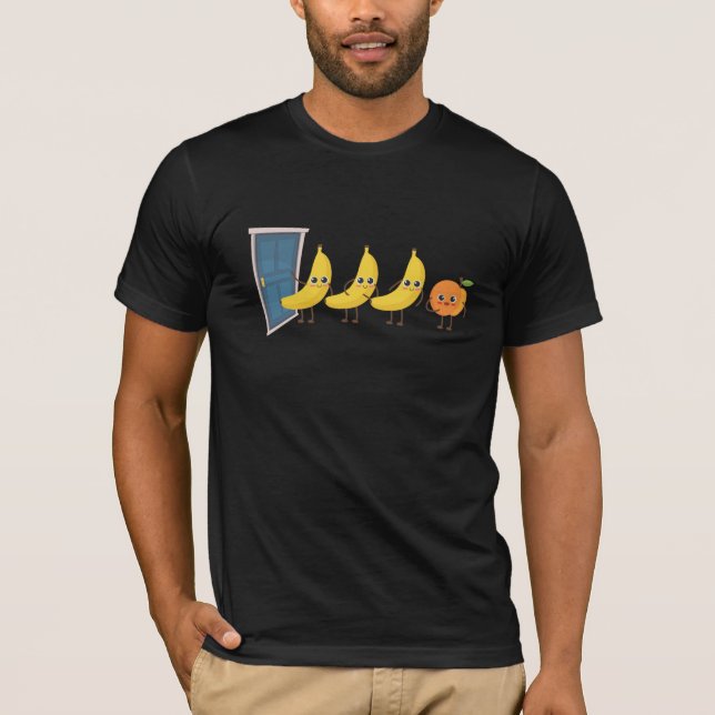 Camiseta Bata, quem está lá Banana não disse laranja (Frente)