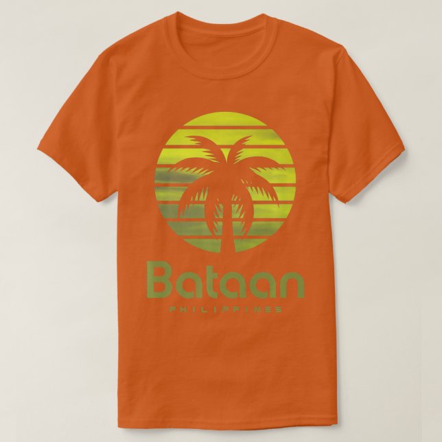 Camiseta Bataan Filipinas Premium  (Frente do Design)