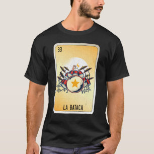 Camiseta Bataca Mexicana Slang Lottery Bingo Cards