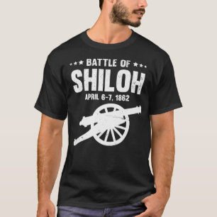 Camiseta Batalha da Guerra Civil de Shiloh no Tennessee