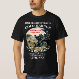CAMISETA BATALHA DA MÁQUINA DO TEMPO DE COLD HARBOR