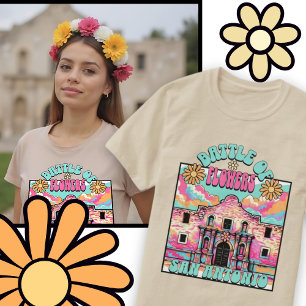 Camiseta Batalha das Flores San Antonio Alamo Texas Fiesta