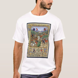 Camiseta Batalha de Agincourt, o 25 de outubro de 1415 (w/c