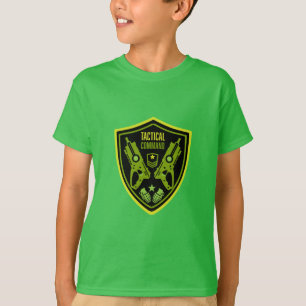 Camiseta Batalha de Arma de Dardo de Brinquedo para Meninos