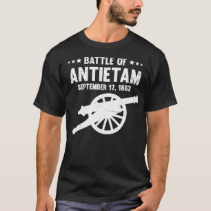 Camiseta Batalha de Batefield da Guerra Civil Antietam