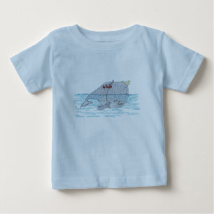 Camiseta Batalha de Chifre-Baleia