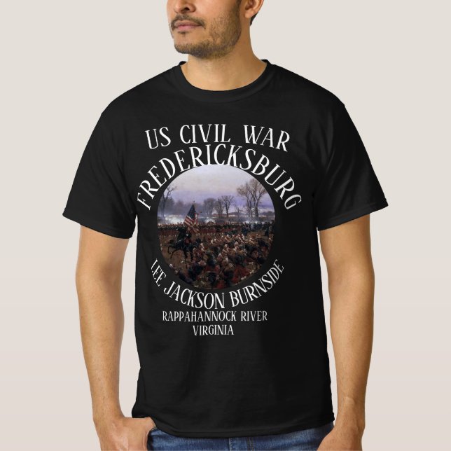 CAMISETA BATALHA DE FREDERICKSBURG GUERRA CIVIL AMERICANA L (Frente)