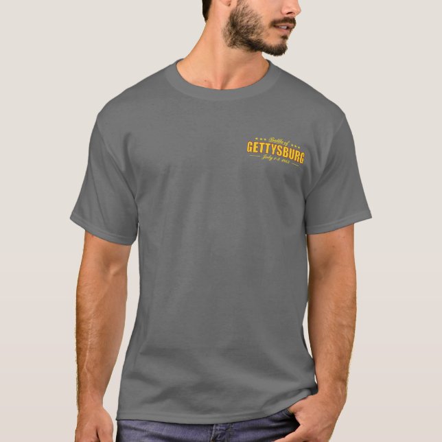 Camiseta Batalha de Gettysburg (Frente)