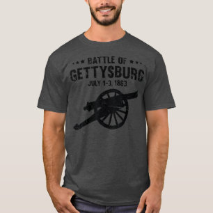 Camiseta Batalha de Gettysburg Battlefield - Guerra America