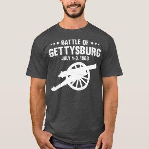Camiseta Batalha de Gettysburg Pennsylvania American