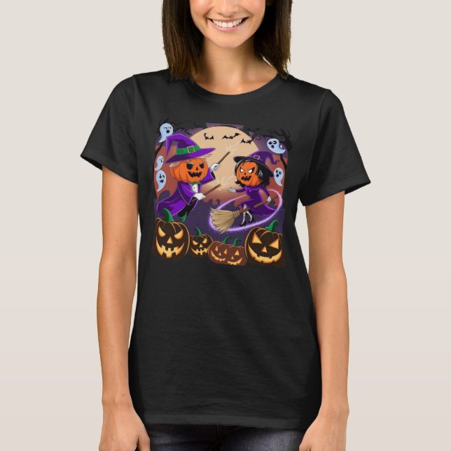 Camiseta Batalha de Halloween (Frente)