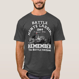 Camiseta Batalha de Monte Cassino 1944