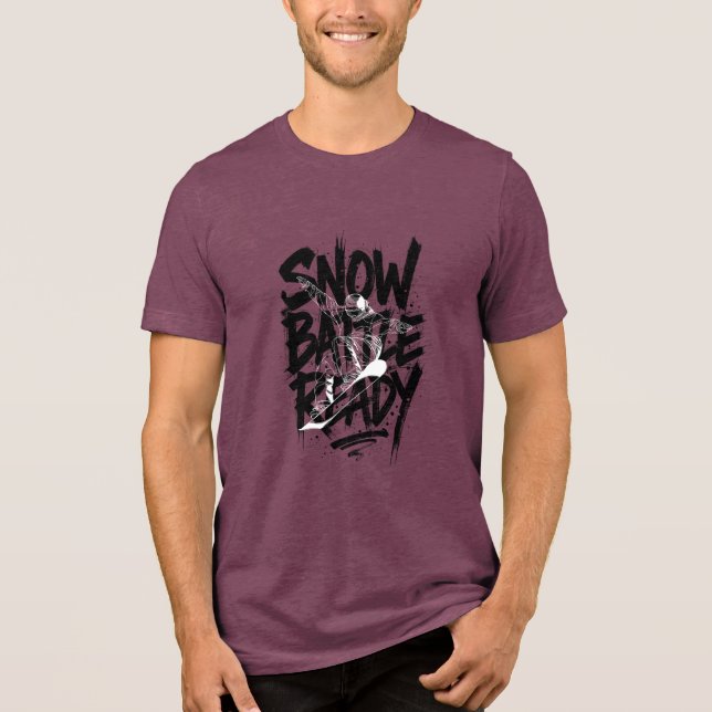 Camiseta batalha de neve pronta (Frente)