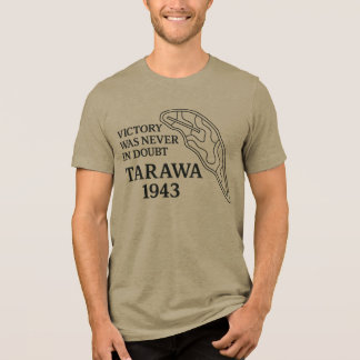 Camiseta Batalha de Tarawa 1943 - "A vitória nunca foi em d